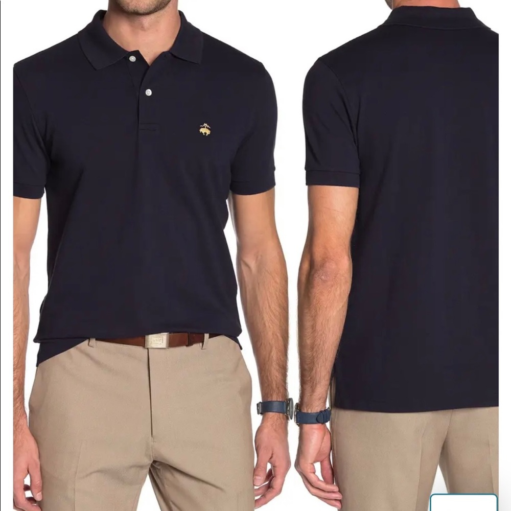 BROOKS BROTHERS Pique Short Sleeve Polo